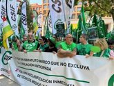Foto: CSIF no descarta la huelga ante "mentiras" de García y pide la jubilación acordada en Estatuto Marco en segunda vuelta