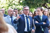 Gavira mantiene el "no" de Vox a Moreno si sigue sin cerrarse "acuerdo" con PP-A: "El día es muy largo"