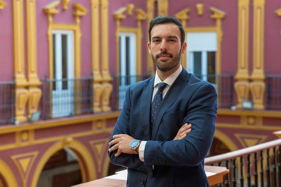 El nuevo concejal Atención al Ciudadano, Juventud, Educación y Universidad del Ayuntamiento de Huelva, Toni Garrido