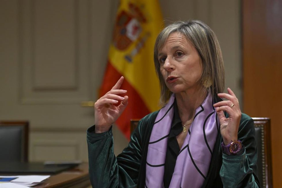 Archivo - La presidenta del Observatorio contra la Violencia de Género del CGPJ, Esther Rojo.
