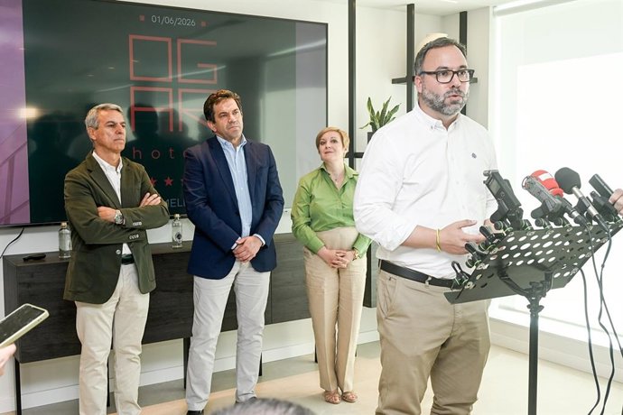 Tomelloso ha recibido esta mañana la visita del presidente de la Diputación Provincial de Ciudad Real, Miguel Ángel Valverde.