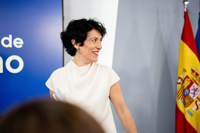 La ministra Portavoz, Elma Saiz