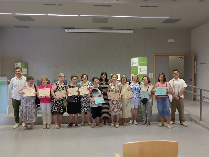 Clausura del programa en Huelma.