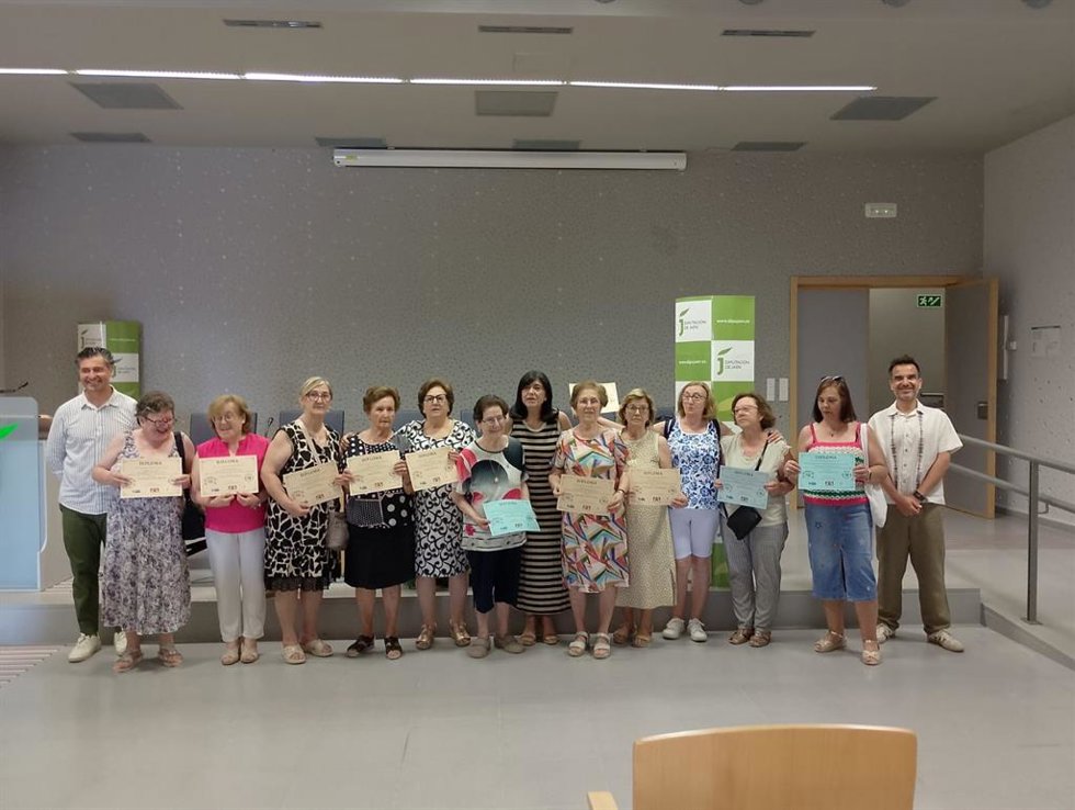 Clausura del programa en Huelma.