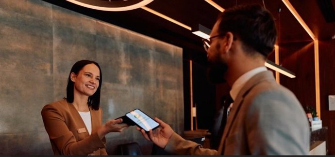 Atención al cliente en un hotel