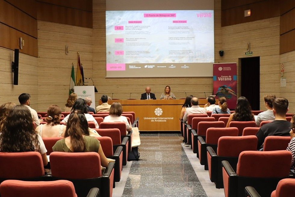 Foto realizada durante el curso 'Puerto de Málaga 360º' en la Sede Tecnológica de Málaga