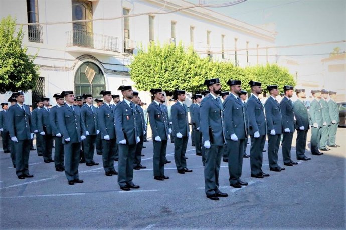 Un total de 62 guardias civiles alumnos en prácticas se incorporan en diferentes unidades y puestos de la provincia de Córdoba, iniciando así la segunda fase de su período formativo.