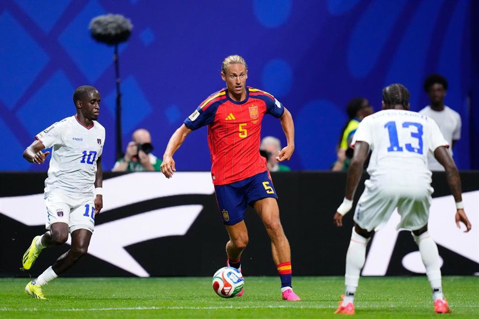 Marcos Llorente durante el España-Cabo Verde del Mundial 2026