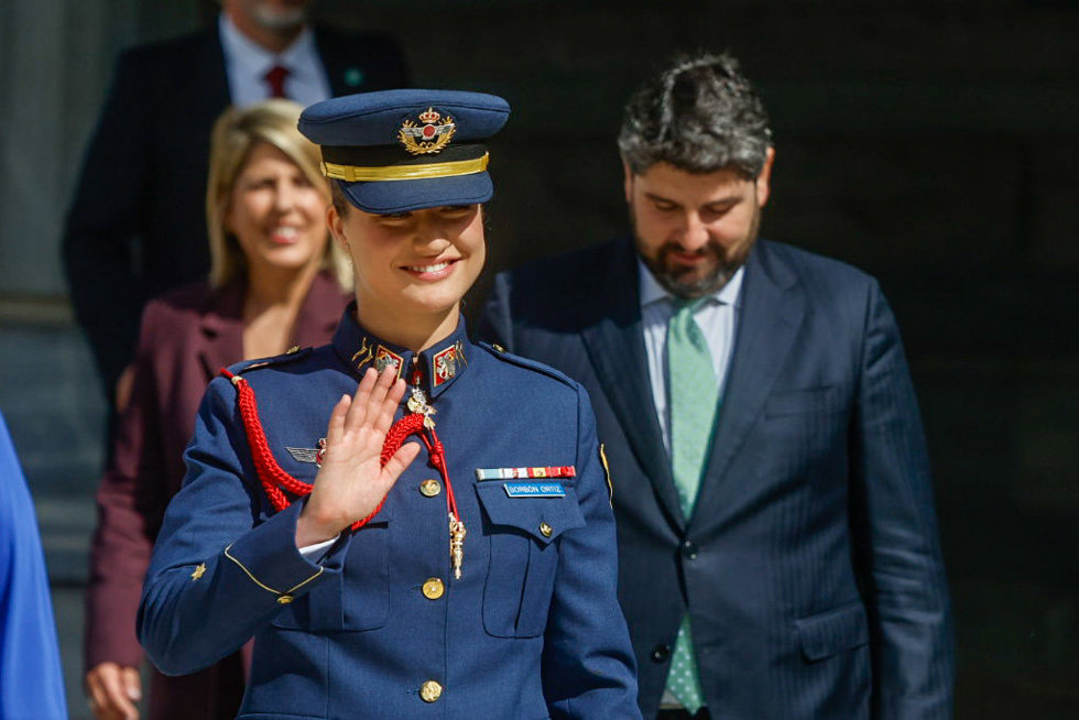 La Princesa de Asturias Leonor,  en la Asamblea Regional de Murcia, a 3 de junio de 2026, en Cartagena, Región de Murcia (España). 