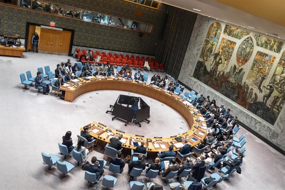Archivo - Reunión del Consejo de Seguridad de la ONU (archivo)