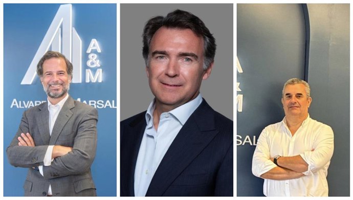 De izquierda a derecha, Emilio Capela, Javier Gazulla y João Currito.