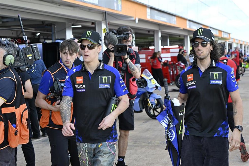 Archivo - Los pilotos Fabio Quartararo y Álex Rins dejan Yamaha al final de este Mundial 2026