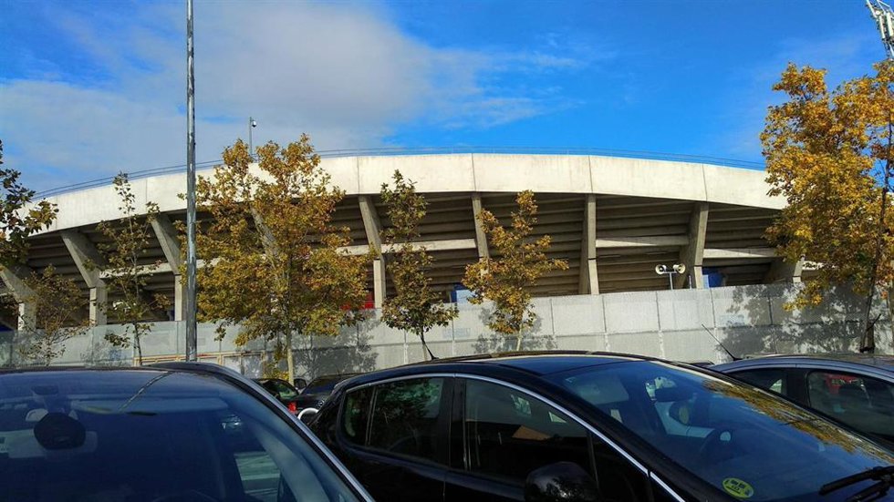 Archivo - Imagen de recurso de la fachada del Estadio del Getafe CF