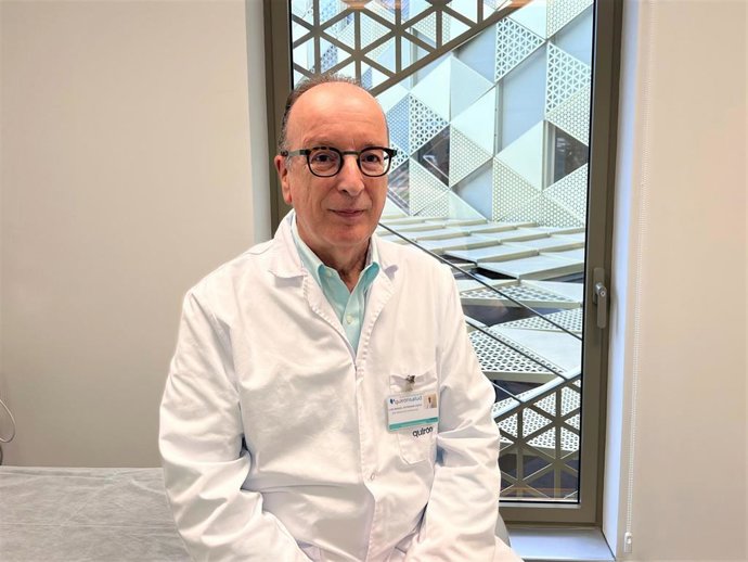 Archivo - El jefe del Servicio de Neumología del Hospital Quirónsalud Córdoba, Luis Manuel Entrenas.
