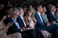 Yolanda Díaz dice que no le preocupa "en absoluto" que el TS paralice la regularización: "Que trabajen con serenidad"
