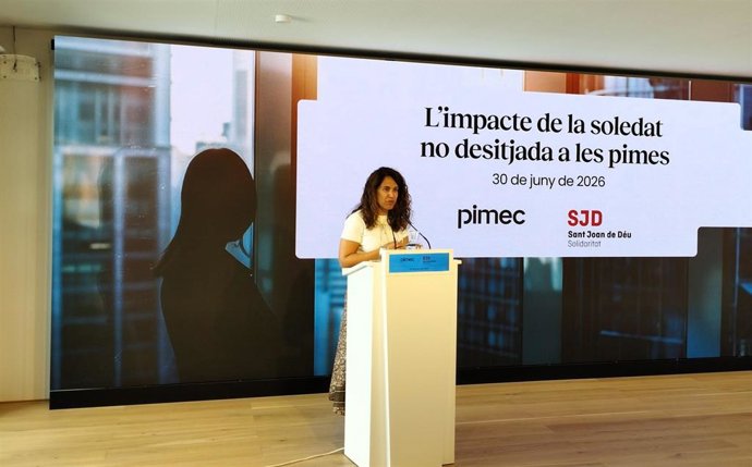 Villanueva durante su intervención