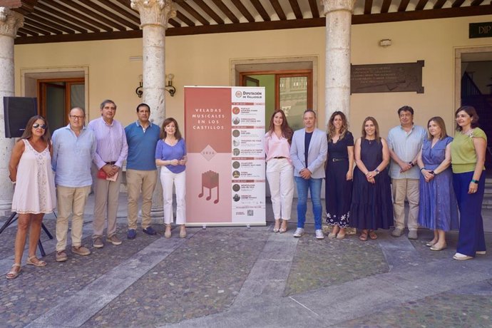 Presentación de la programación 'Veladas en los castillos' de la Diputación de Valladolid.