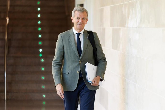 El titular del Ejecutivo gallego, Alfonso Rueda, preside el Consello de la Xunta