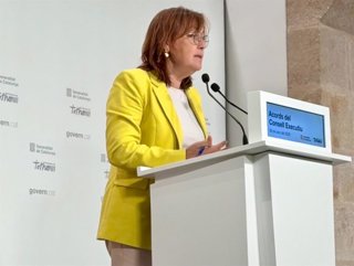 La portaveu del Govern i consellera de Territori de la Generalitat, Sílvia Paneque