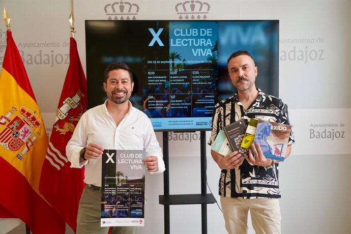 Presentación Club de Lectura Viva de badajoz