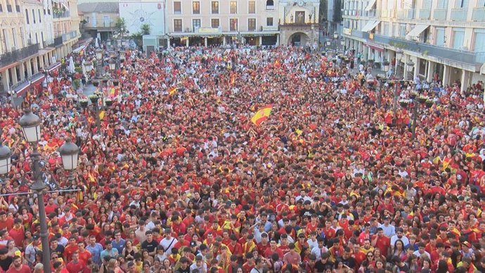 Pantalla gigante para el mundial en Ciudad Real