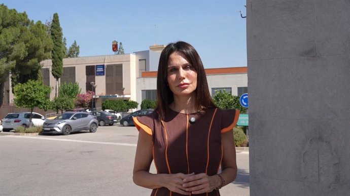 La diputada de Vox en la Asamblea Regional, Eugenia Sánchez.