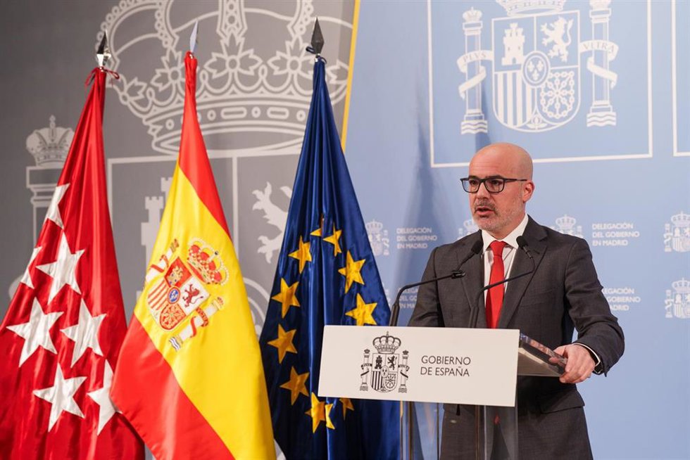 Archivo - El delegado del Gobierno en la Comunidad de Madrid, Francisco Martín