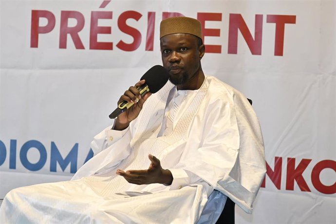 Archivo - El presidente del Parlamento de Senegal y ex primer ministro, Ousmane Sonko, en una fotografía de archivo en abril de 2024