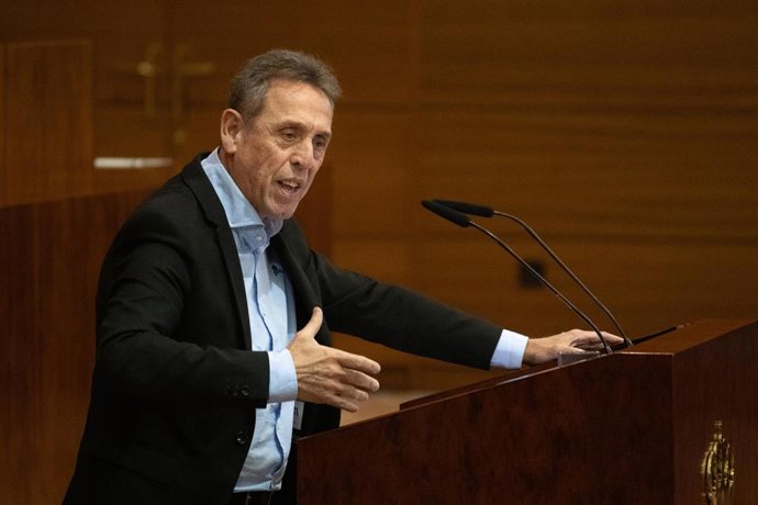 Archivo - El diputado del PSOE en la Asamblea de Madrid Fernando Fernández Lara