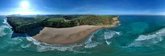 Foto: La playa de Usgo y la senda costera de Santander, Banderas Negras 2026 de Ecologistas en Acción