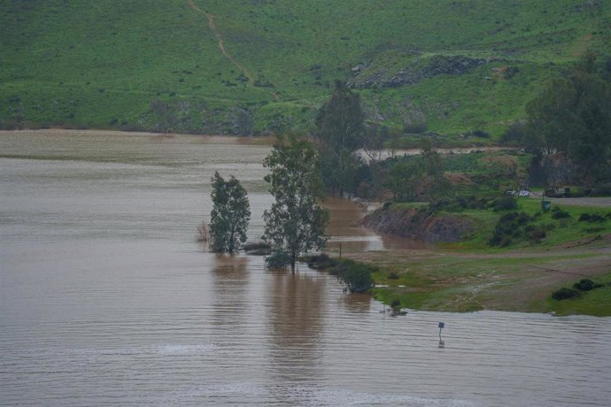 Archivo - Embalse Agrio en la localidad sevillana de Aznalcóllar.