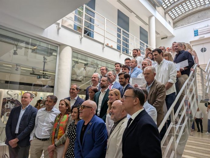 Acto institucional de entrega de los reconocimientos a los ayuntamientos beneficiarios del Fondo Solidario DANA impulsado por CERMI Comunitat Valenciana y UNESPA