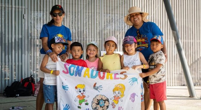La Asociación PDE Internacional pone en marcha el campamento 'Campeones' en Villaverde (Madrid).