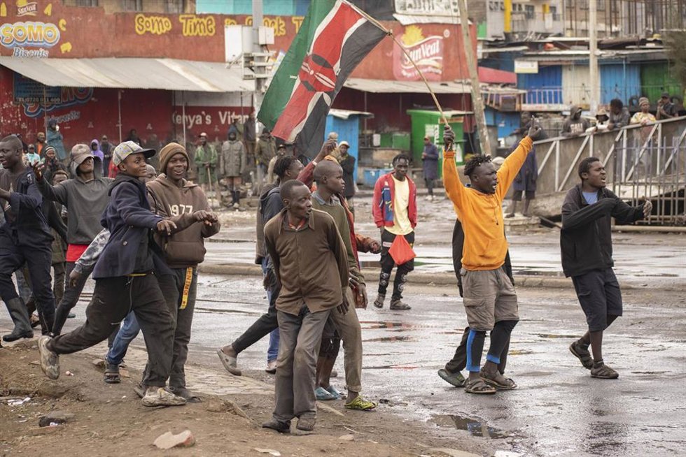 Archivo - Imagen de archivo de las protestas contra el Gobierno de Kenia. 
