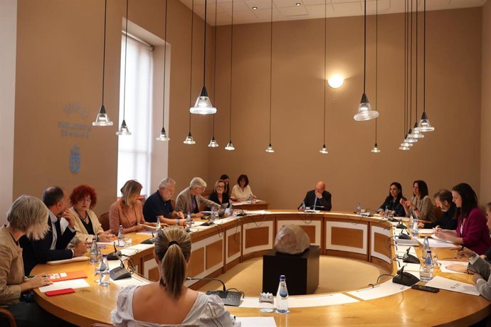 Reunión de la Xunta de Portavoces del Parlamento de Galicia