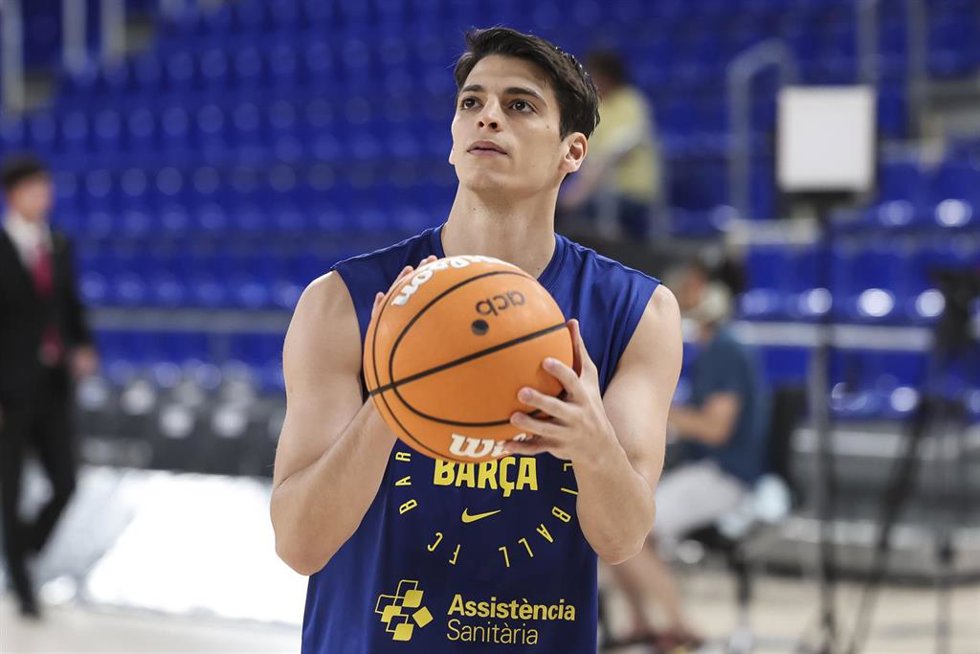 Juani Marcos con el FC Barcelona