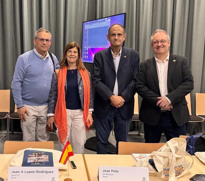 Foto dos representantes da SEMERGEN na WONCA.