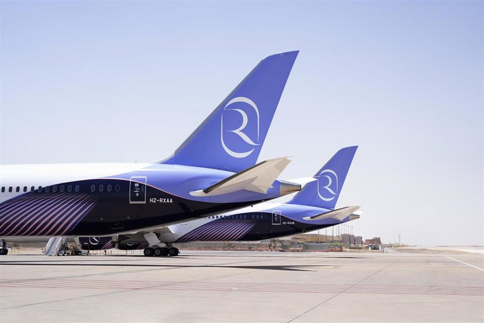 Aviones de Riyadh Air.