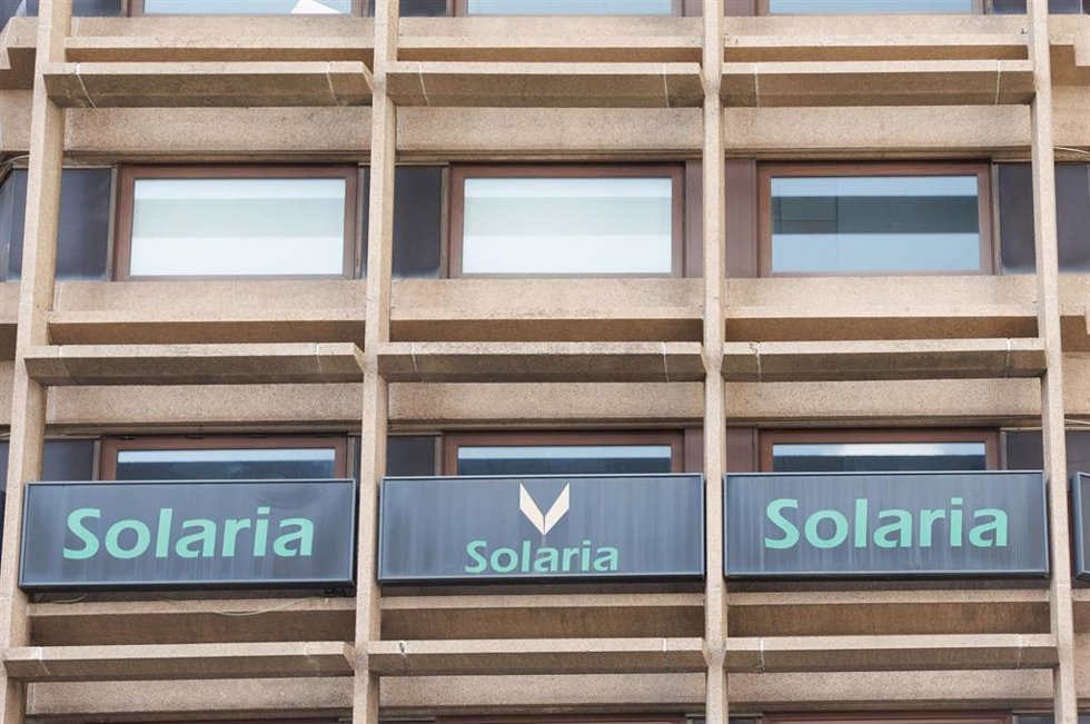 Archivo - La sede de Solaria, a 19 de mayo de 2023, en Madrid (España). 