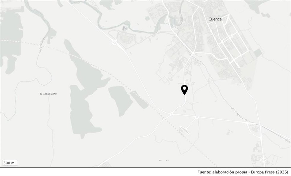 El suceso ha tenido lugar en el Polígono Industrial Carretera de Alcázar de Cuenca.