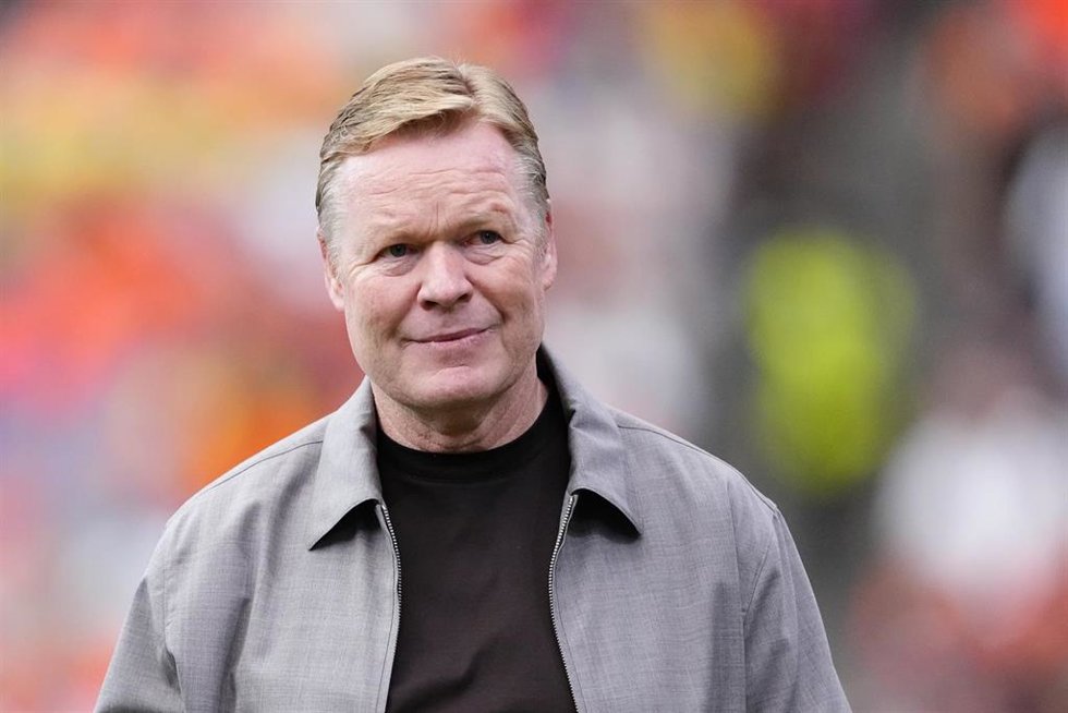 El exseleccionador neerlandés Ronald Koeman.