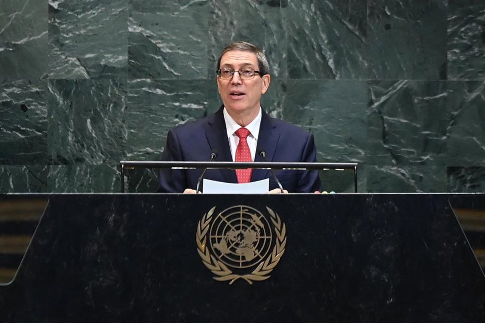 Archivo - El ministro de Exteriores cubano, Bruno Rodríguez, en una imagen de archivo