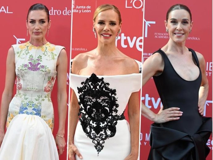Nieves Álvarez, Paula Vázquez y Raquel Sánchez Silva, entre las mejor vestidas de los Premios de la Academia Moda Española