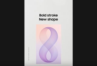 Teaser de los nuevos 'smartphones' plegables Galaxy Z de Samsung.
