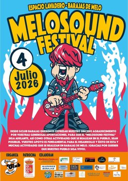 Cartel del Melosound Festival.