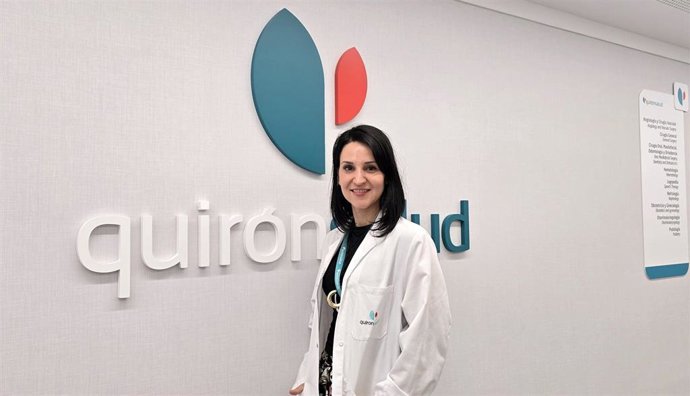 Alicia Cabrera del Servicio de Dermatología del Hospital Quirónsalud Marbella