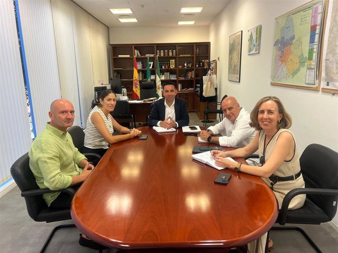 Reunión entre la Diputación de Sevilla y Montellano.
