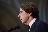 Foto: Aznar llama a construir una mayoría "nacional" para "derribar el muro de Sánchez": "Esa mayoría será nacional o no será"