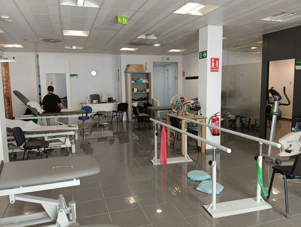 Instalaciones del servicio de Rehabilitación en Arcos.