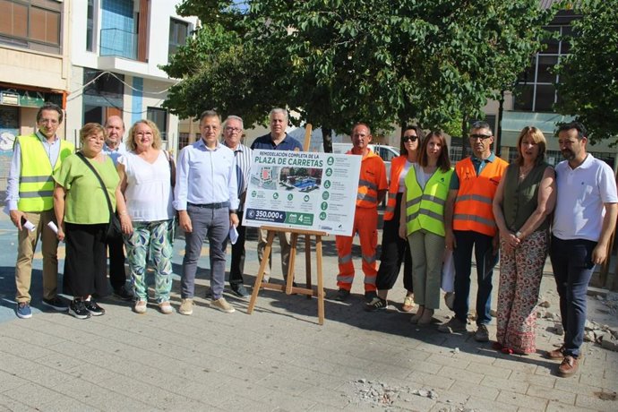 Presentación del proyecto de remodelación integral de la Plaza de Carretas de Albacete.